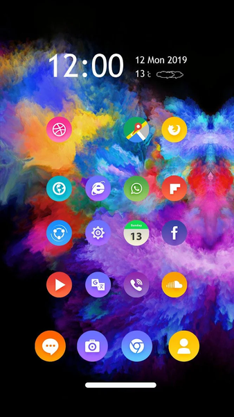 Theme for Samsung Galaxy Fold / Galaxy Fold - عکس برنامه موبایلی اندروید