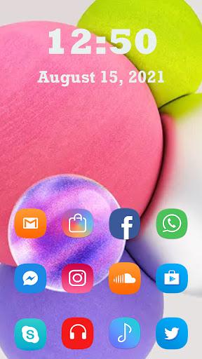 Samsung A33 Launcher / Theme - Image screenshot of android app