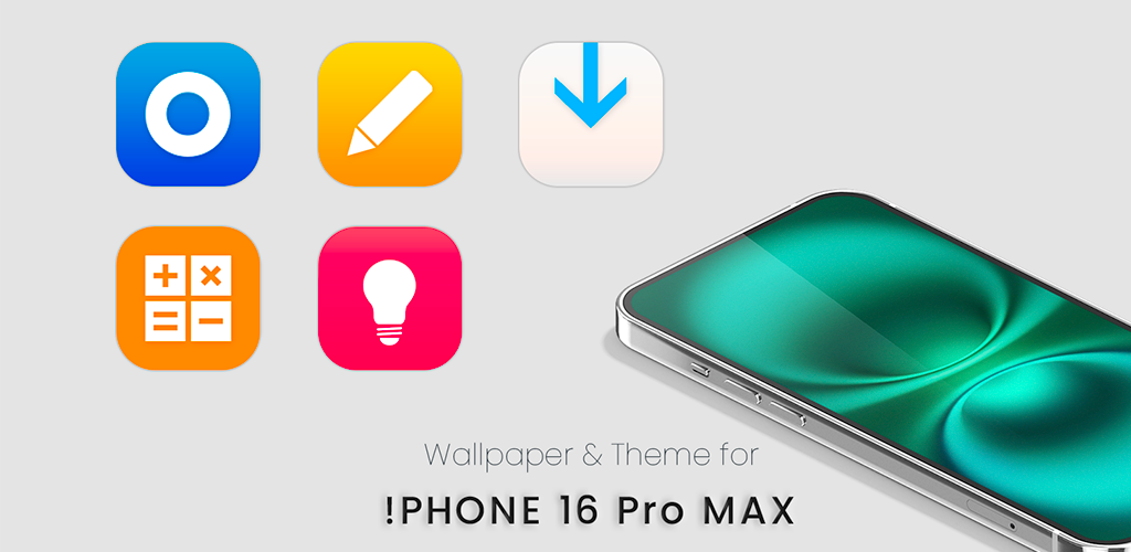 I-PHONE 16 Pro Theme - Image screenshot of android app