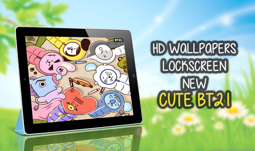 New BT21 Wallpapers Lockscreen Full HD - Image screenshot of android app