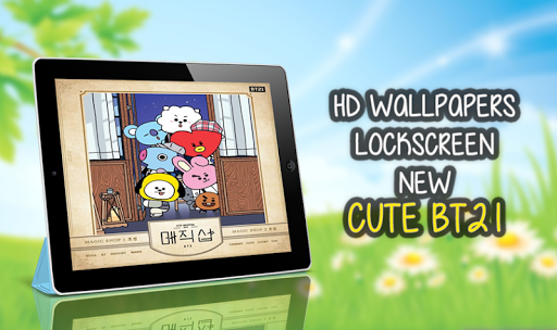 New BT21 Wallpapers Lockscreen Full HD - Image screenshot of android app