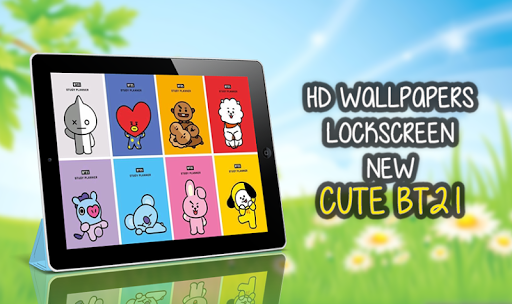 New BT21 Wallpapers Lockscreen Full HD - Image screenshot of android app