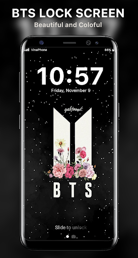 BTS keypad lock screen - BTS wallpaper - عکس برنامه موبایلی اندروید