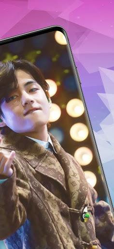 BTS V Wallpaper - عکس برنامه موبایلی اندروید