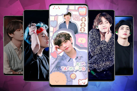 BTS V Wallpaper for Android - Download | Cafe Bazaar