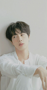 Download Black And White BTS Jin Aesthetic Wallpaper