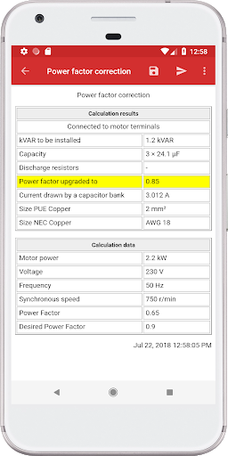 Mobile electrician - Image screenshot of android app