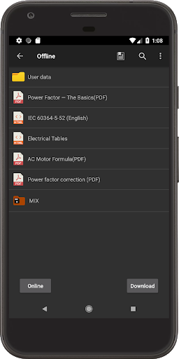 Mobile electrician - Image screenshot of android app
