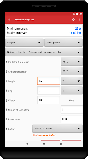 Mobile electrician - Image screenshot of android app