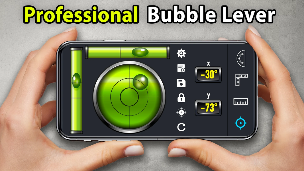 Bubble Level - Spirit Level - عکس برنامه موبایلی اندروید