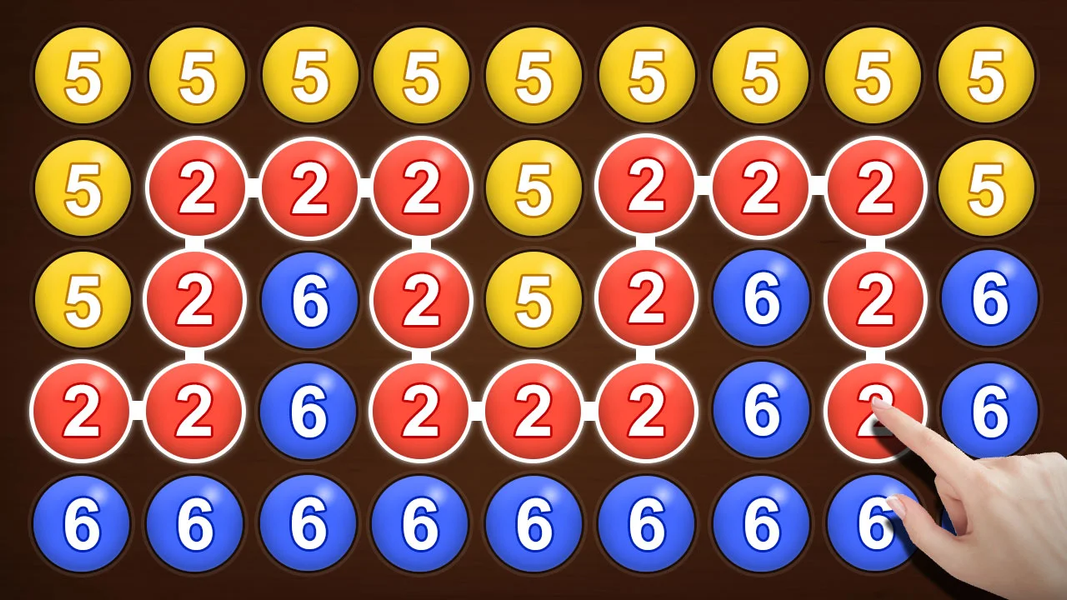 Merge bubble - Number game - Gameplay image of android game