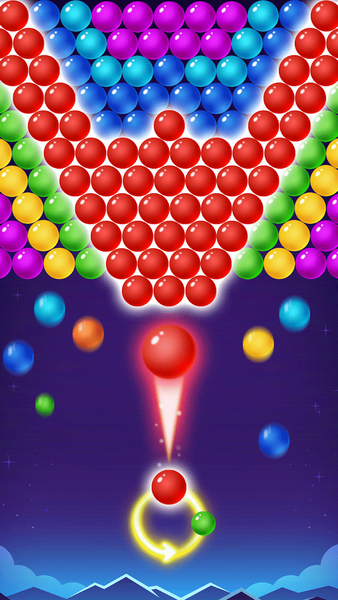 Bubble Shooter Origin - Gameplay image of android game