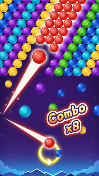 Bubble Shooter Origin - Gameplay image of android game