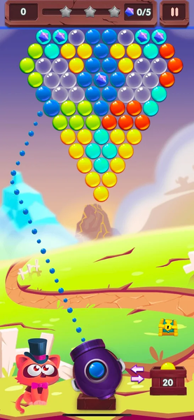 Bubble Pop Shooter - Gameplay image of android game