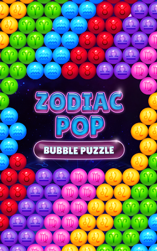 Zodiac Pop - Bubble Puzzle - عکس بازی موبایلی اندروید