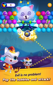 Download Talking Tom Bubble Shooter