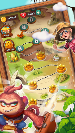 Bubble Journey - Bubble shooter & Adventure story - عکس بازی موبایلی اندروید