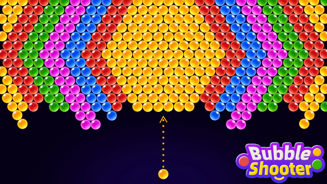Bubble Shooter: Ball Game - Gameplay image of android game