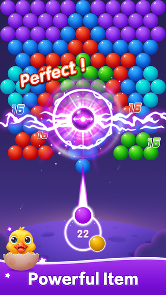 Bubble Shooter - Pop Puzzle - Gameplay image of android game
