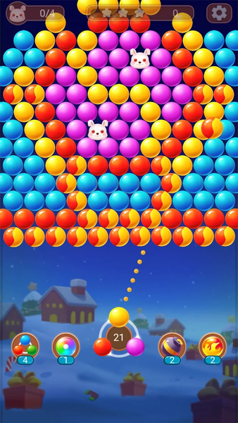 Bubble Shooter: Bubble Ball - Gameplay image of android game