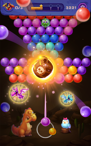 Bubble Shooter: Egg Shoot - Gameplay image of android game