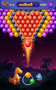 Dino Bubble Shooter Game