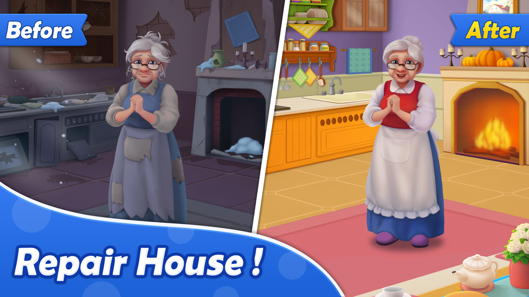 Bubble Shooter Story - Gameplay image of android game