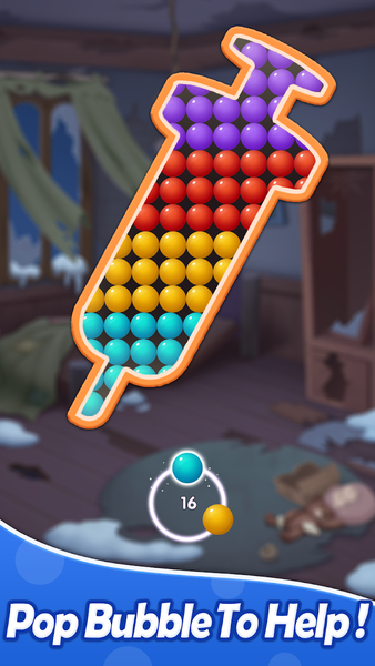 Bubble Shooter Story - Gameplay image of android game