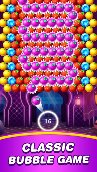 Bubble Shooter Classic 2 - Gameplay image of android game