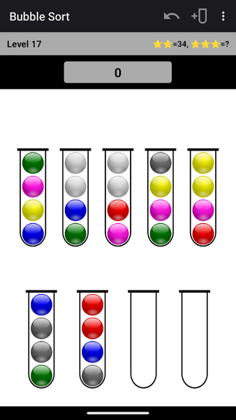 Bubble Sort - عکس بازی موبایلی اندروید