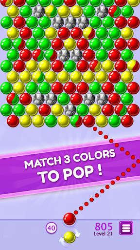 bubble shooter puzzle game