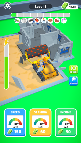 Home Builder 3D ! - Gameplay image of android game