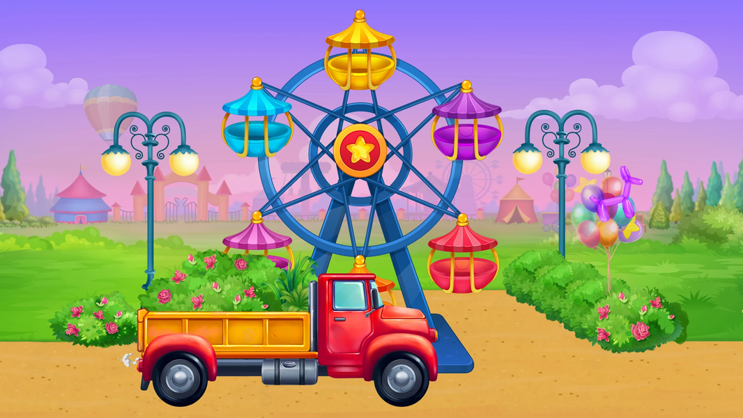 Build a Luna Park — Kids Games - Gameplay image of android game
