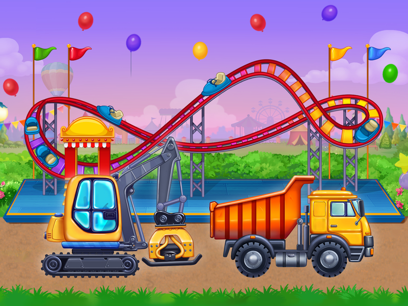 Build a Luna Park — Kids Games - Gameplay image of android game