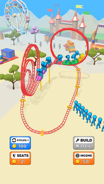 Moon Park ۳D - Idle Tycoon - عکس بازی موبایلی اندروید