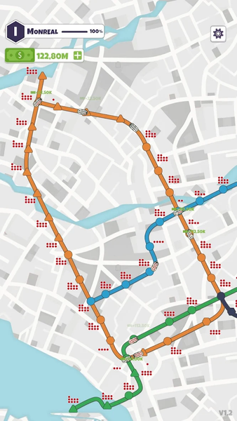 Subway Connect: Idle Metro Map - عکس بازی موبایلی اندروید