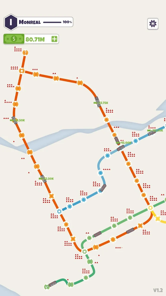 Subway Connect: Idle Metro Map - عکس بازی موبایلی اندروید