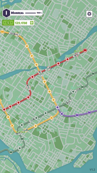 Subway Connect: Idle Metro Map - عکس بازی موبایلی اندروید