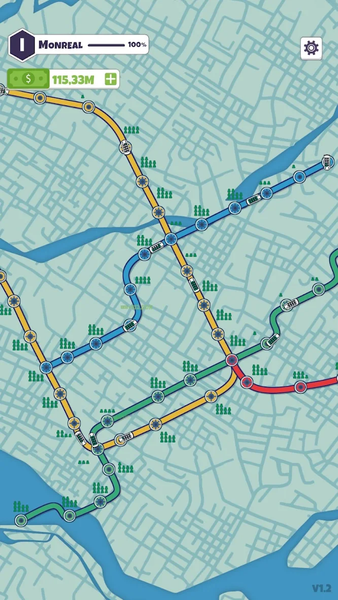 Subway Connect: Idle Metro Map - عکس بازی موبایلی اندروید