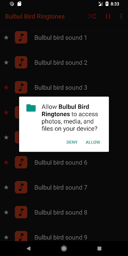 Bulbul Bird Ringtones - عکس برنامه موبایلی اندروید