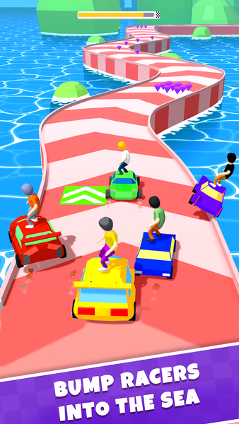 Bumper Surfer.io - Gameplay image of android game