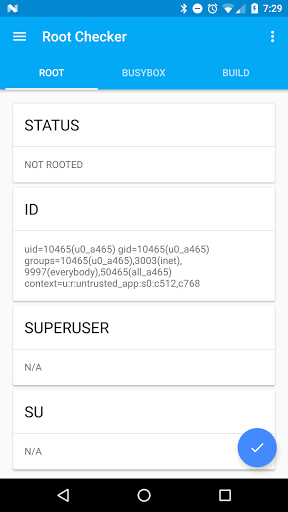 Root Checker - Image screenshot of android app