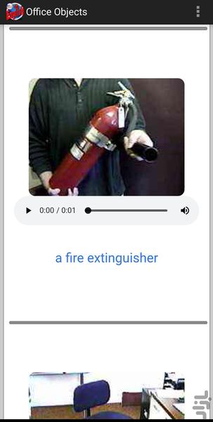 English Tutorial - Image screenshot of android app