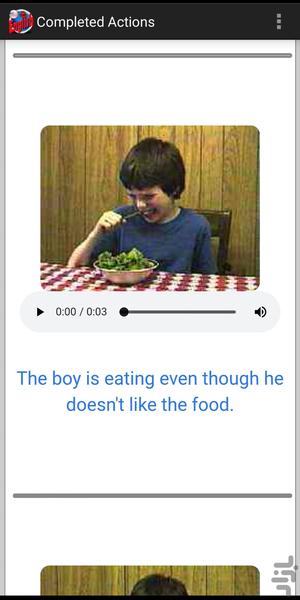 English Tutorial - Image screenshot of android app