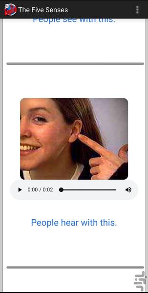 English Tutorial - Image screenshot of android app