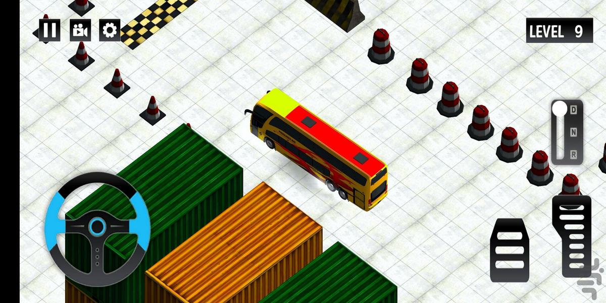 بازی پارکینگ اتوبوس🚌 - عکس بازی موبایلی اندروید