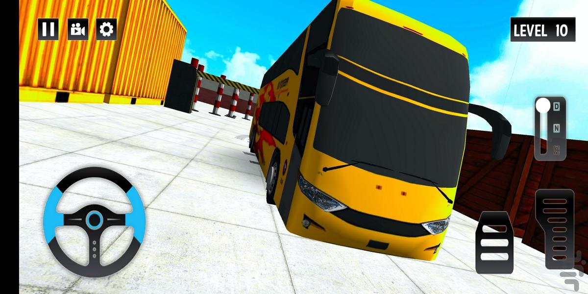 بازی پارکینگ اتوبوس🚌 - عکس بازی موبایلی اندروید