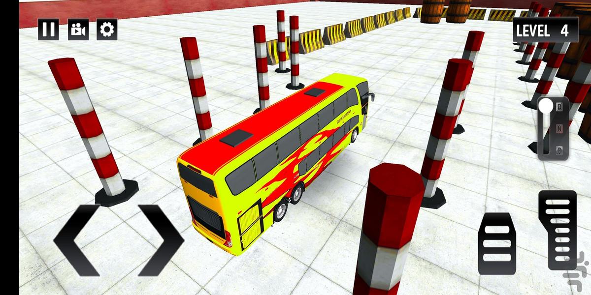 بازی پارکینگ اتوبوس🚌 - عکس بازی موبایلی اندروید