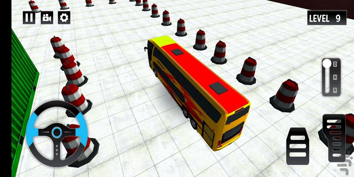 بازی پارکینگ اتوبوس🚌 - عکس بازی موبایلی اندروید