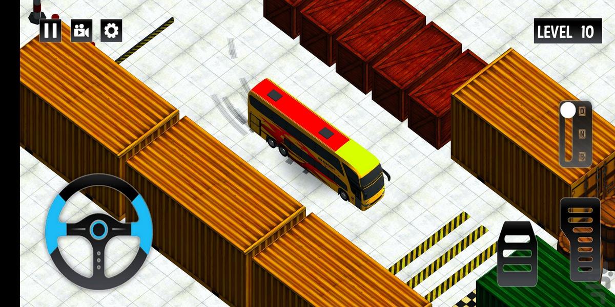 بازی پارکینگ اتوبوس🚌 - عکس بازی موبایلی اندروید